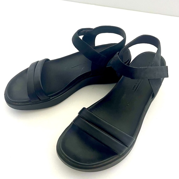 ECCO Women's Wedge LX Flowt Sandal EU-39, US-8-8.5, black - Picture 4 of 10